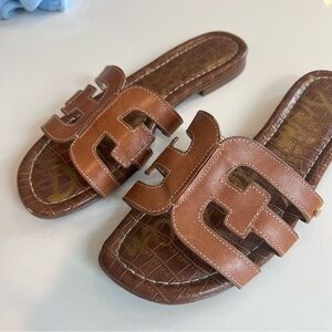 Brown Sam Edelman Slide Sandals